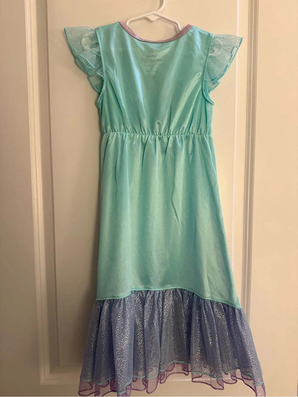 Disney Ariel Gradient Sea Dress in Aqua and Purple size 6